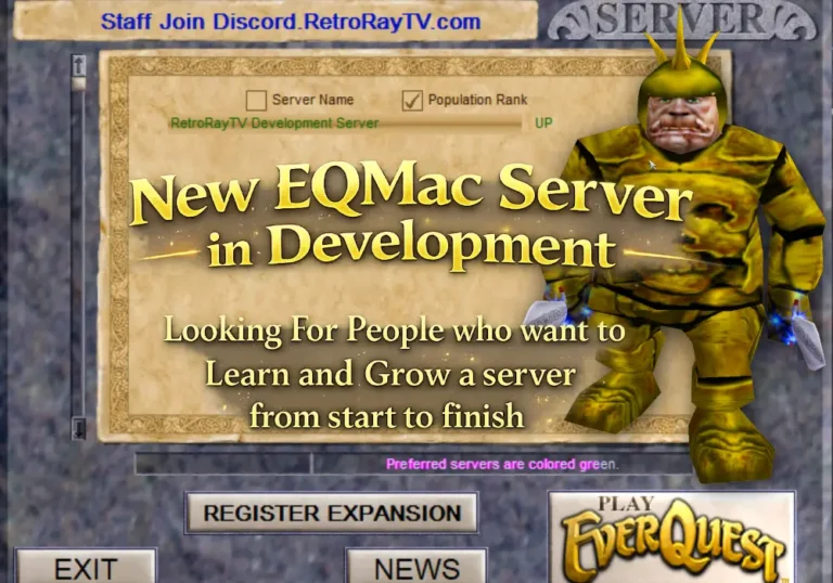 New EQMac Server Project – Original Hardware Encouraged, But Not Required